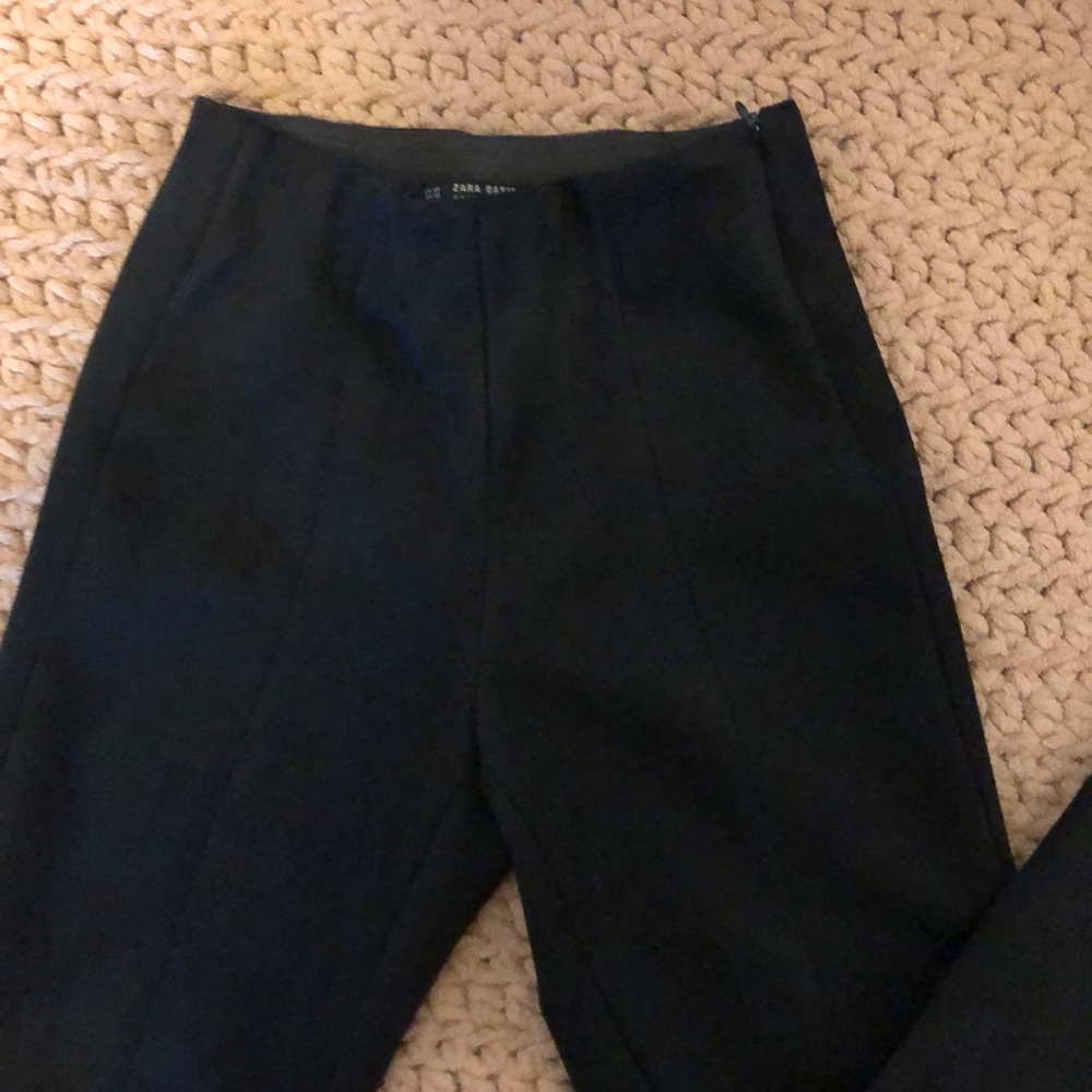 Zara suede pants